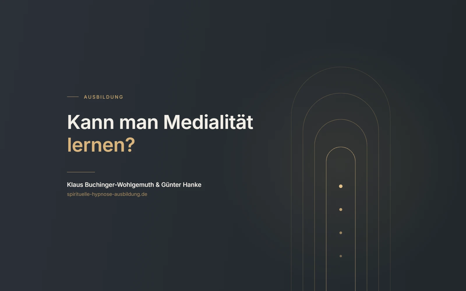 Titelbild: Kann man Medialität lernen? Warum sie keine Gabe für Auserwählte ist